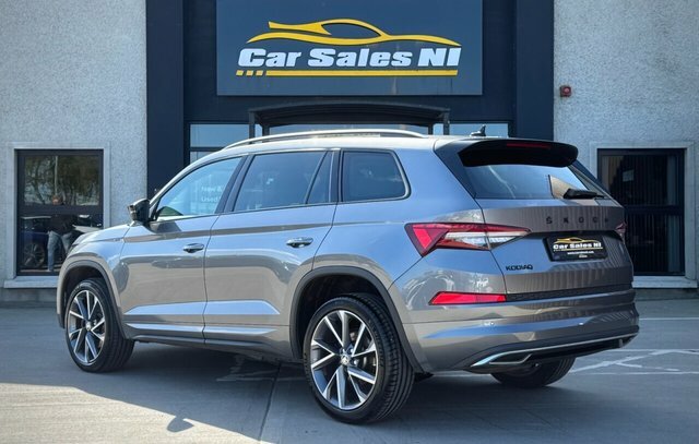Skoda Kodiaq 2.0 Tdi Sportline Suv Dsg 4Wd Euro 6 S AD72CWK Grey #5