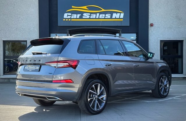 Skoda Kodiaq 2.0 Tdi Sportline Suv Dsg 4Wd Euro 6 S AD72CWK Grey #4