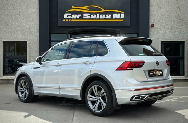 Volkswagen Tiguan 2.0 Tdi R-line Edition Suv Dsg Euro 6 DC72CDN Silver #5