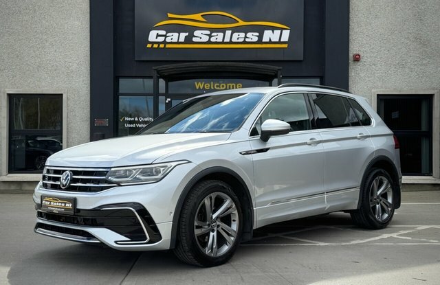 Volkswagen Tiguan 2.0 Tdi R-line Edition Suv Dsg Euro 6 DC72CDN Silver #2