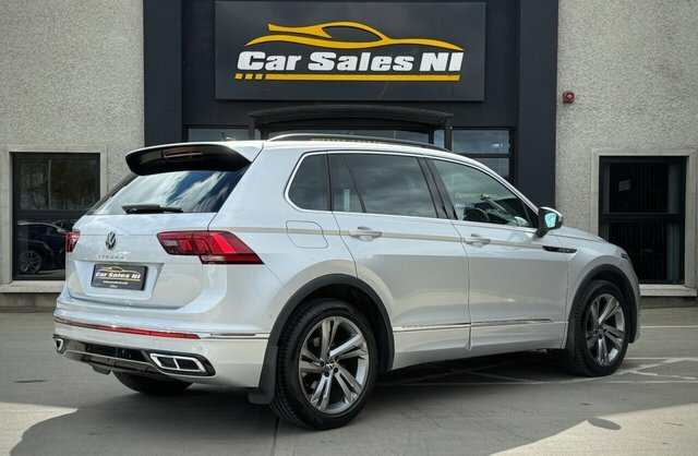 Volkswagen Tiguan 2.0 Tdi R-line Edition Suv Dsg Euro 6 DC72CDN Silver #4