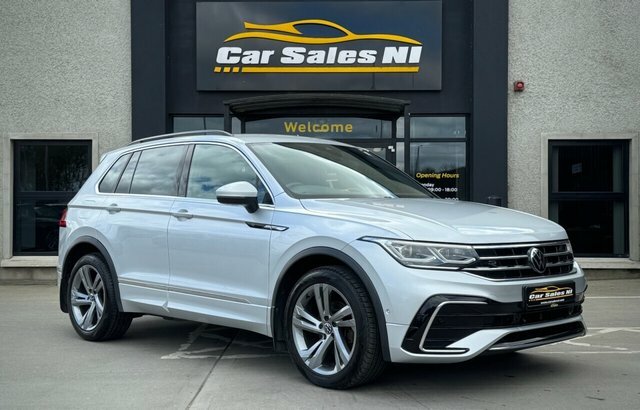 Volkswagen Tiguan 2.0 Tdi R-line Edition Suv Dsg Euro 6 Silver