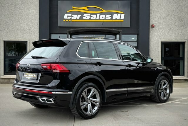 Volkswagen Tiguan 2.0 Tdi R-line Edition Suv Dsg Euro 6 DF72UNG Black #3
