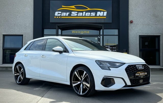 Audi A3 2.0 Tdi 35 Sport Sportback S Tronic Eur White