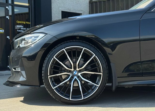 BMW 3 Series 2.0 318D Mht Se Pro Saloon Hybrid AP21BFK Black #6