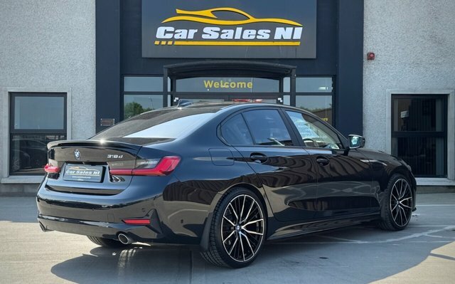 BMW 3 Series 2.0 318D Mht Se Pro Saloon Hybrid AP21BFK Black #3