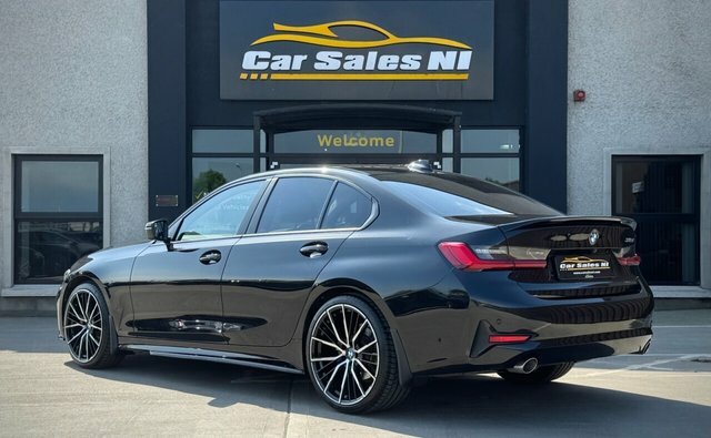 BMW 3 Series 2.0 318D Mht Se Pro Saloon Hybrid AP21BFK Black #4