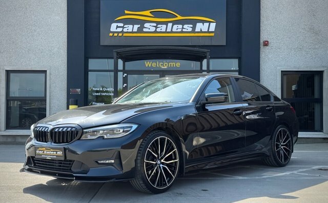 BMW 3 Series 2.0 318D Mht Se Pro Saloon Hybrid AP21BFK Black #2