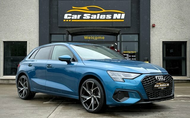 Audi A3 1.4 Tfsie 40 Sport Sportback Plug-in Hy Blue