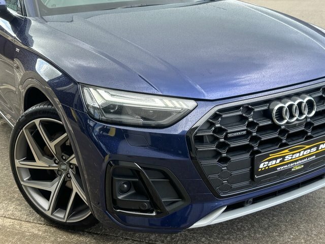 Audi Q5 2.0 Tdi 40 S Line Suv S Tronic Quattro RA72GHX Blue #6