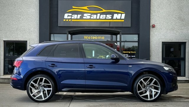 Audi Q5 2.0 Tdi 40 S Line Suv S Tronic Quattro RA72GHX Blue #3