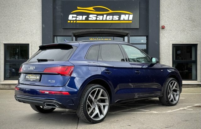 Audi Q5 2.0 Tdi 40 S Line Suv S Tronic Quattro RA72GHX Blue #4