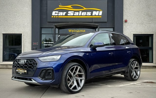 Audi Q5 2.0 Tdi 40 S Line Suv S Tronic Quattro RA72GHX Blue #2