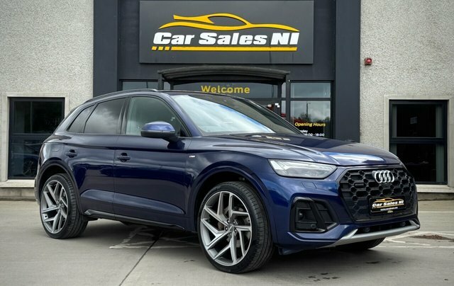 Audi Q5 2.0 Tdi 40 S Line Suv S Tronic Quattro Blue