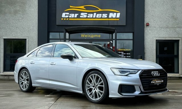 Audi A6 Saloon 2.0 Tdi 40 Black Edition Saloon S Troni Silver