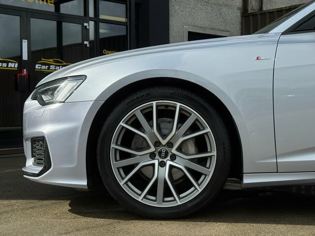 Audi A6 Saloon 2.0 Tdi 40 Black Edition Saloon S Troni HJ72ULK Silver #6