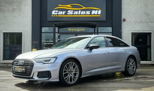 Audi A6 Saloon 2.0 Tdi 40 Black Edition Saloon S Troni HJ72ULK Silver #2