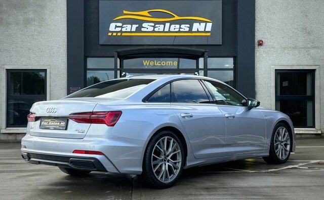 Audi A6 Saloon 2.0 Tdi 40 Black Edition Saloon S Troni HJ72ULK Silver #3