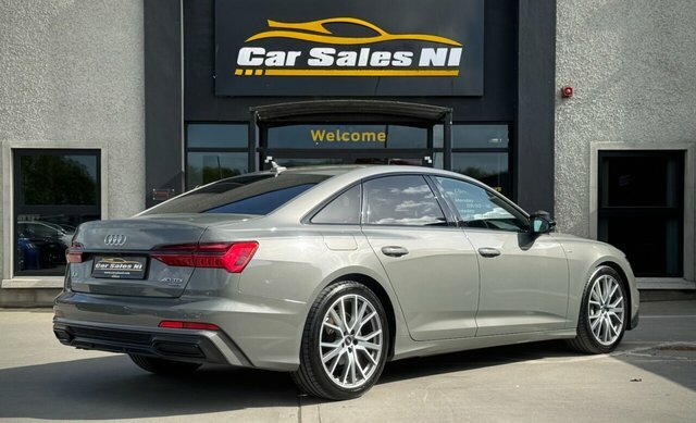 Audi A6 Saloon 2.0 Tdi 40 Black Edition Saloon S Troni HJ72THF Grey #4