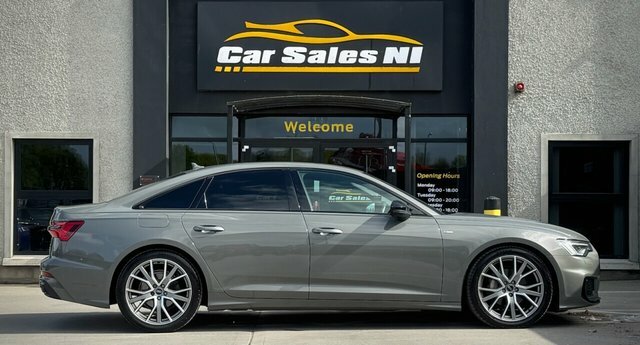 Audi A6 Saloon 2.0 Tdi 40 Black Edition Saloon S Troni HJ72THF Grey #3
