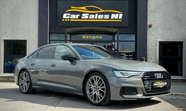 Audi A6 Saloon 2.0 Tdi 40 Black Edition Saloon S Troni Grey
