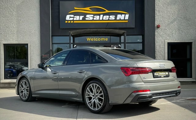 Audi A6 Saloon 2.0 Tdi 40 Black Edition Saloon S Troni HJ72THF Grey #5