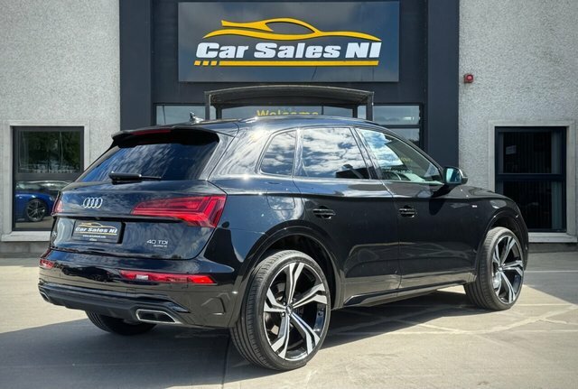 Audi Q5 2.0 Tdi 40 S Line Suv S Tronic Quattro DF23OGP Black #4