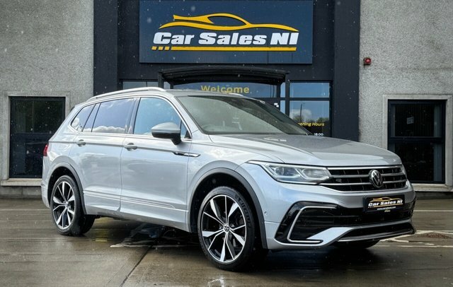 Volkswagen Tiguan Allspace 2.0 Tdi R-line Suv Dsg Euro 6 S S 15 Silver