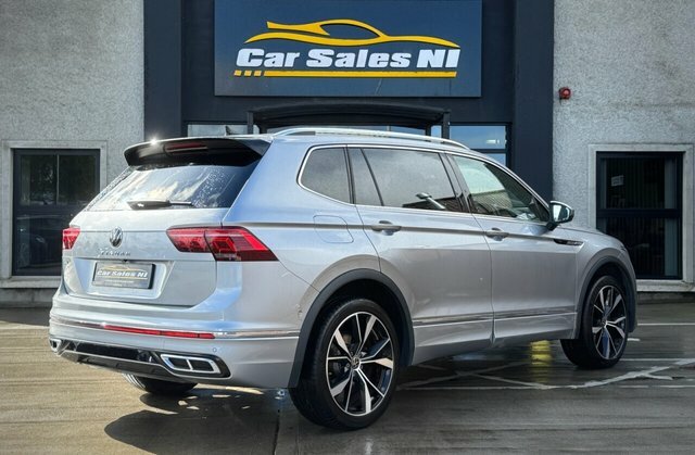 Volkswagen Tiguan Allspace 2.0 Tdi R-line Suv Dsg Euro 6 S S 15 DA24MVR Silver #4