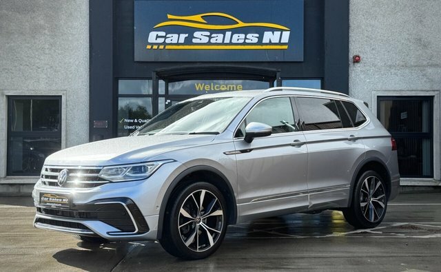 Volkswagen Tiguan Allspace 2.0 Tdi R-line Suv Dsg Euro 6 S S 15 DA24MVR Silver #2