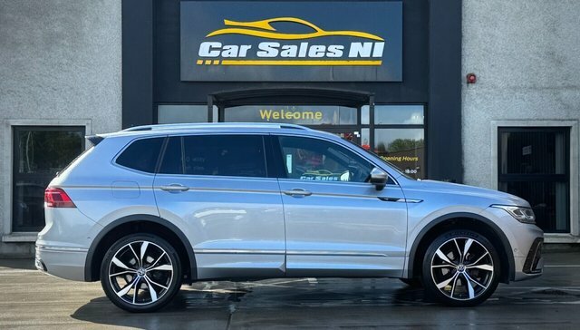 Volkswagen Tiguan Allspace 2.0 Tdi R-line Suv Dsg Euro 6 S S 15 DA24MVR Silver #3