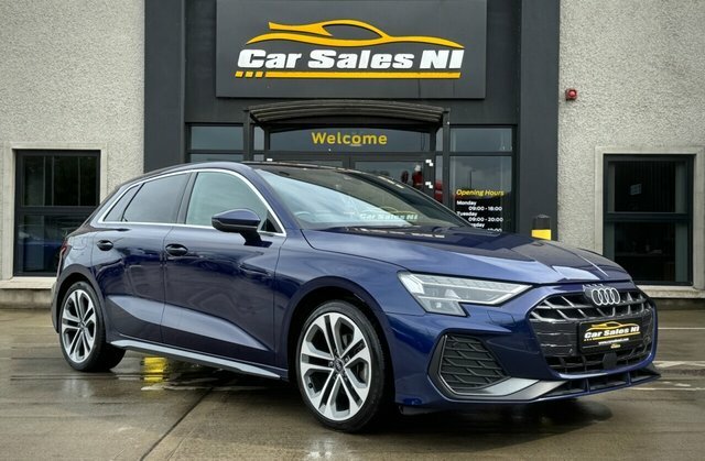 Audi A3 2.0 Tdi 35 S Line Sportback S Tronic Eu Blue