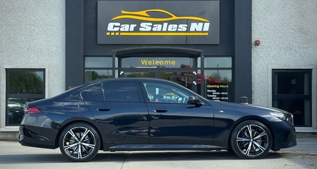 BMW 5 Series 2.0 520I Mht M Sport Saloon Hybrid Step LXZ4030 Black #3