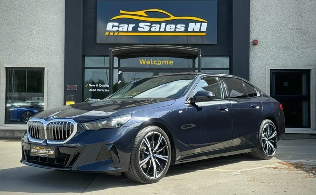 BMW 5 Series 2.0 520I Mht M Sport Saloon Hybrid Step LXZ4030 Black #2