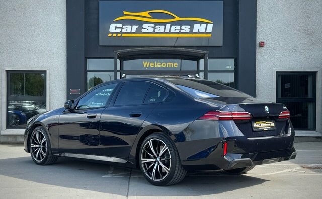 BMW 5 Series 2.0 520I Mht M Sport Saloon Hybrid Step LXZ4030 Black #5