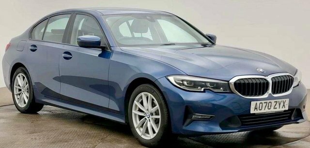 BMW 3 Series 2.0 318D Mht Se Saloon Hybrid Euro Blue
