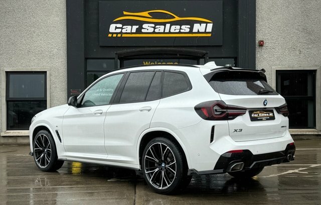 BMW X3 2.0 20D Mht M Sport Suv Hybrid Xdr BJ71CJV White #5
