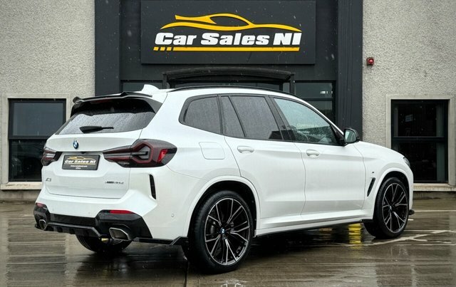 BMW X3 2.0 20D Mht M Sport Suv Hybrid Xdr BJ71CJV White #4