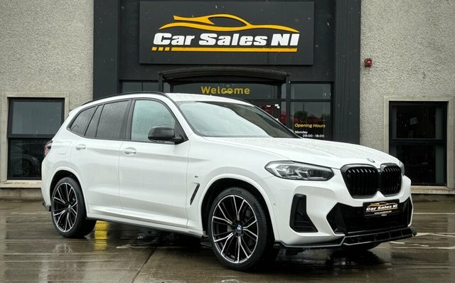BMW X3 2.0 20D Mht M Sport Suv Hybrid Xdr White