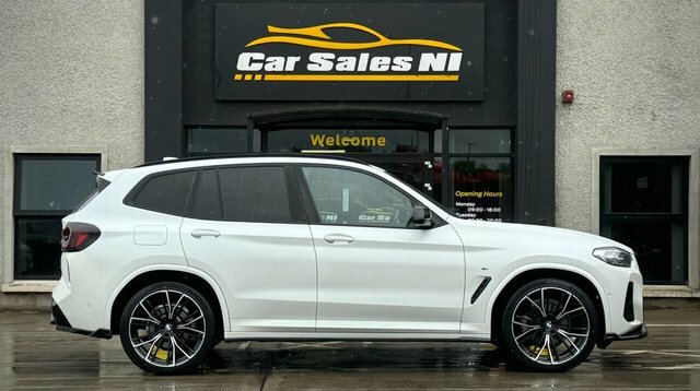 BMW X3 2.0 20D Mht M Sport Suv Hybrid Xdr BJ71CJV White #3