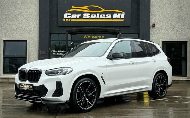 BMW X3 2.0 20D Mht M Sport Suv Hybrid Xdr BJ71CJV White #2