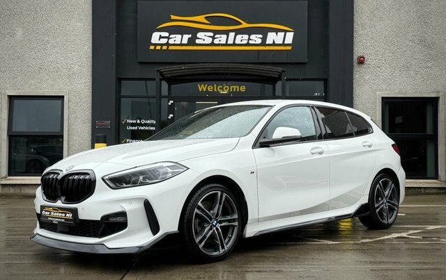 BMW 1 Series 1.5 116D M Sport Lcp Hatchback WR71KXL White #2