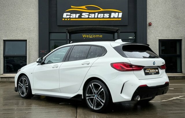BMW 1 Series 1.5 116D M Sport Lcp Hatchback WR71KXL White #4