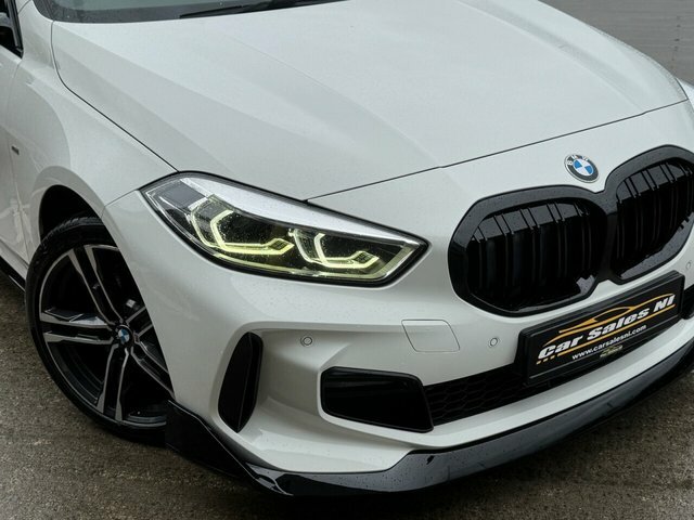 BMW 1 Series 1.5 116D M Sport Lcp Hatchback WR71KXL White #5