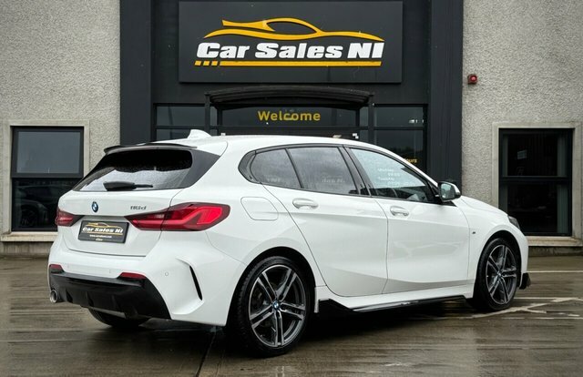 BMW 1 Series 1.5 116D M Sport Lcp Hatchback WR71KXL White #3
