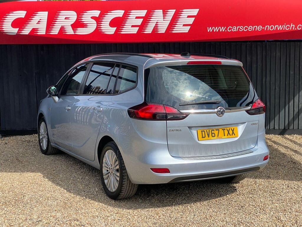 Vauxhall Zafira Tourer Mpv 1.4I Turbo Design Euro 6 201767 DV67TXX Silver #4