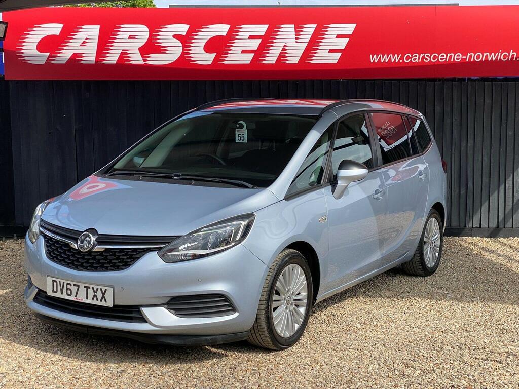 Vauxhall Zafira Tourer Mpv 1.4I Turbo Design Euro 6 201767 DV67TXX Silver #6