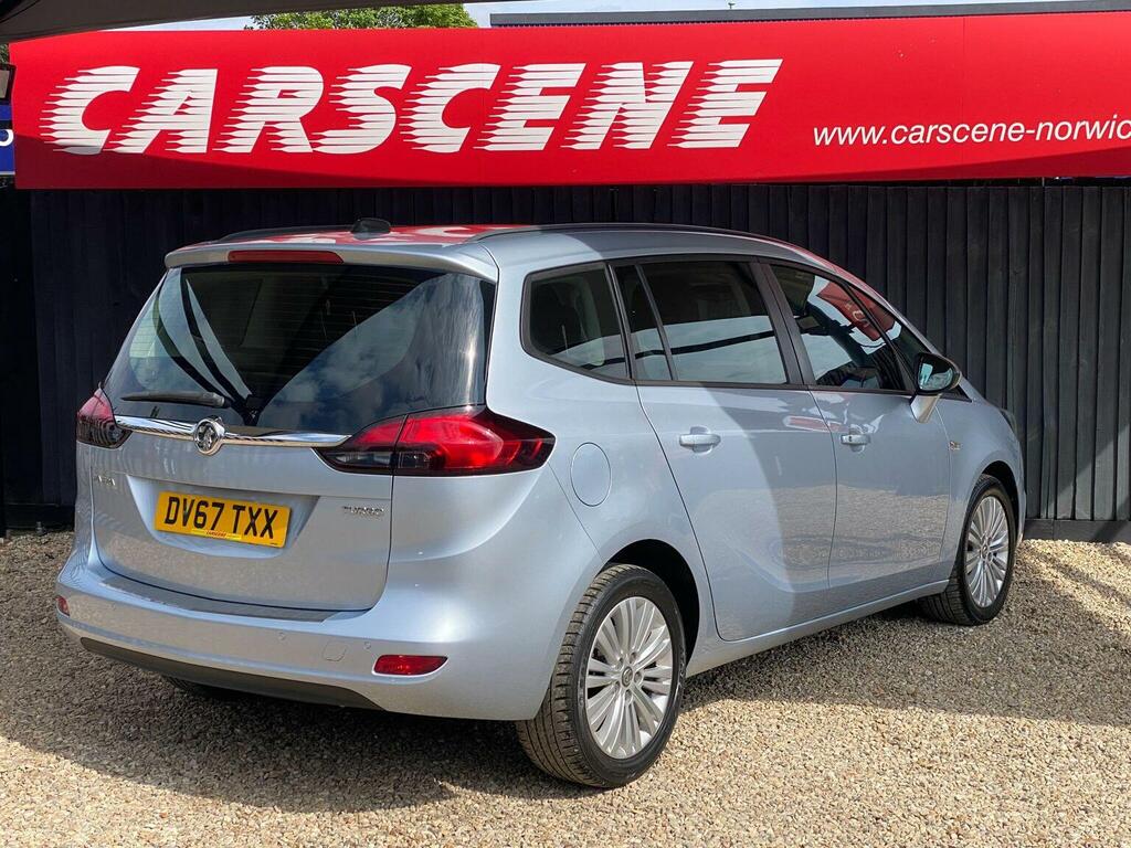 Vauxhall Zafira Tourer Mpv 1.4I Turbo Design Euro 6 201767 DV67TXX Silver #2