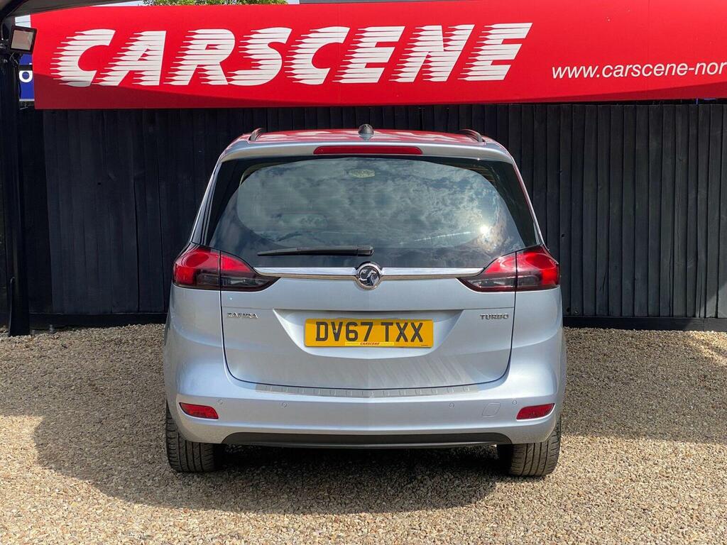 Vauxhall Zafira Tourer Mpv 1.4I Turbo Design Euro 6 201767 DV67TXX Silver #3