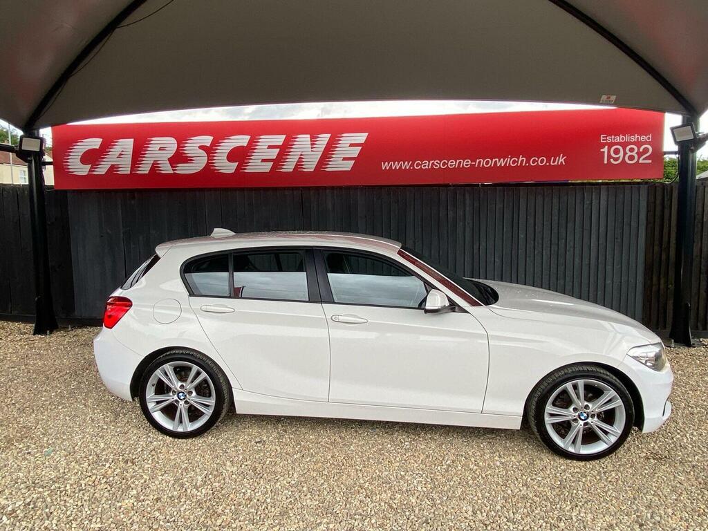 BMW 1 Series Hatchback 1.5 116D Sport Euro 6 Ss 201666 GP66FYW White #5